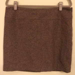 The Limited wool mini pencil skirt houndstooth